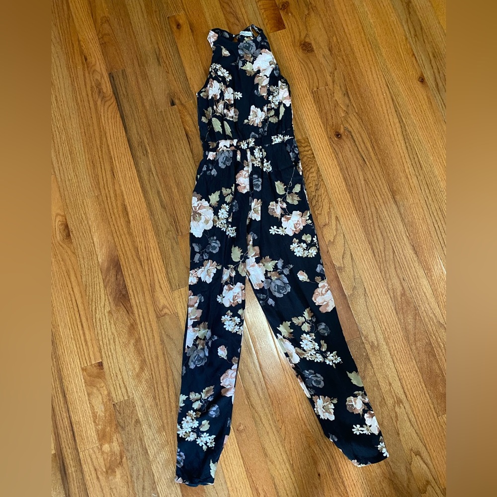 Floral Jumpsuit Abercrombie & Fitch